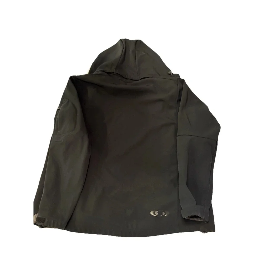Men's Solomon Insulated‎ Hooded Coat Black  climate pro vintage